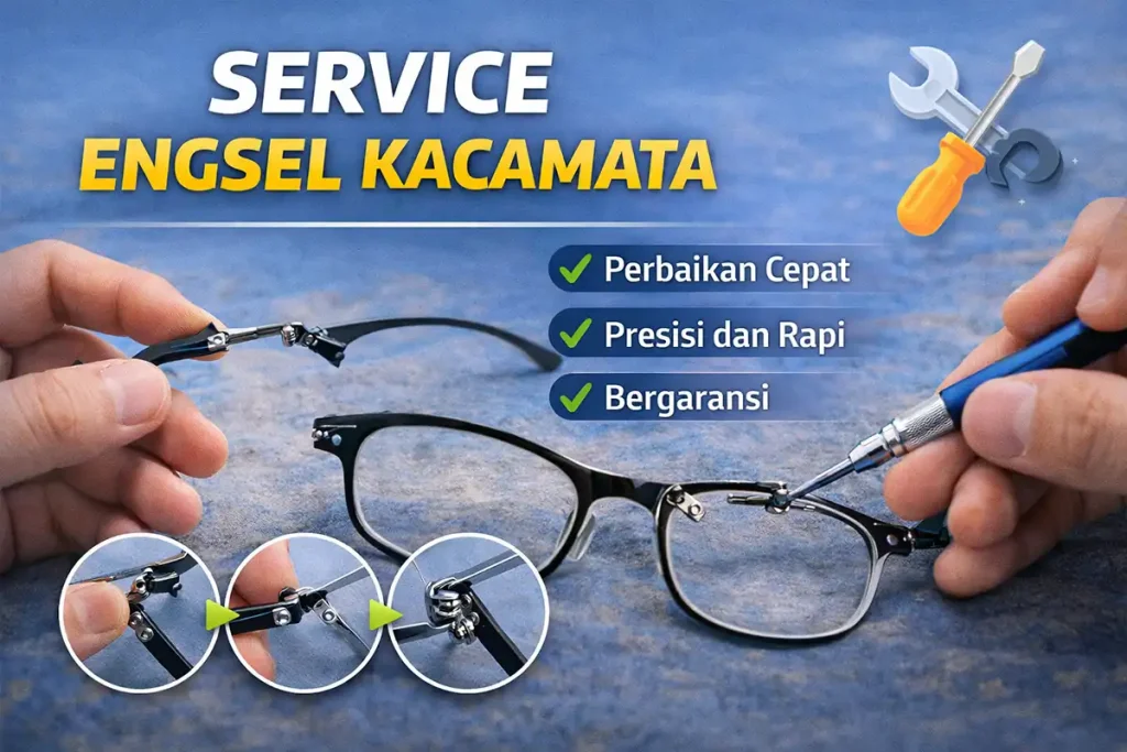 Service Engsel Kacamata