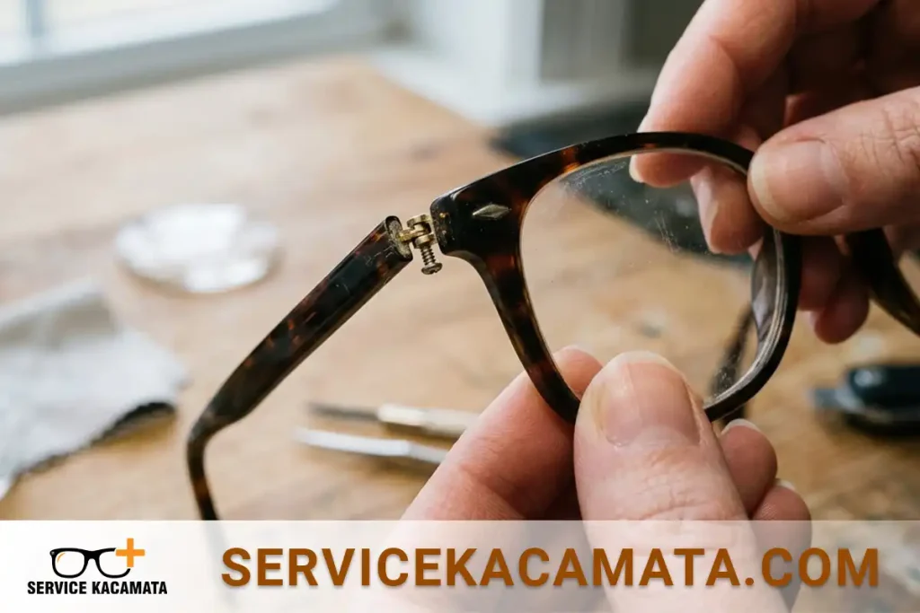 Cara Mengatasi Engsel Kacamata Longgar