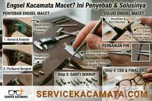 Engsel Kacamata Macet Ini Penyebabnya